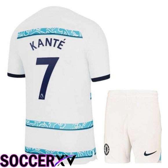 FC Chelsea（KANTÉ 7）Kids Away Jersey 2022/2023