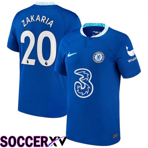 FC Chelsea（ZAKARIA 20）Home Jersey 2022/2023