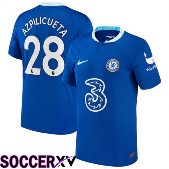 FC Chelsea（AZPILICUETA 28）Home Jersey 2022/2023