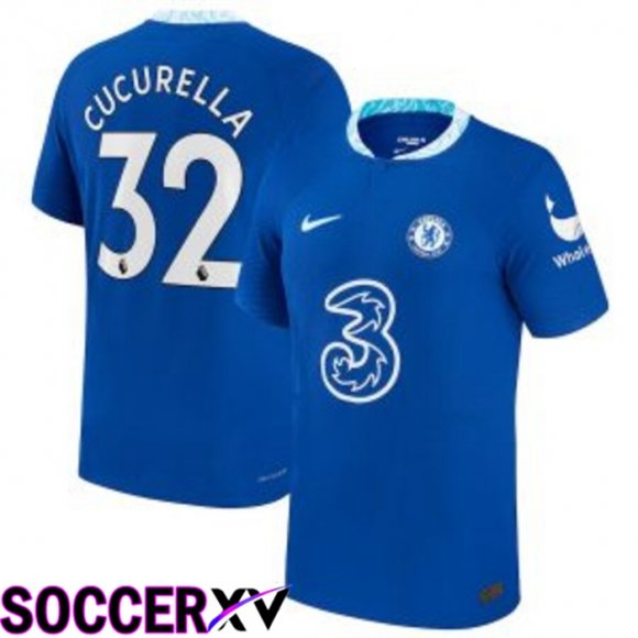 FC Chelsea（CUCURELLA 32）Home Jersey 2022/2023