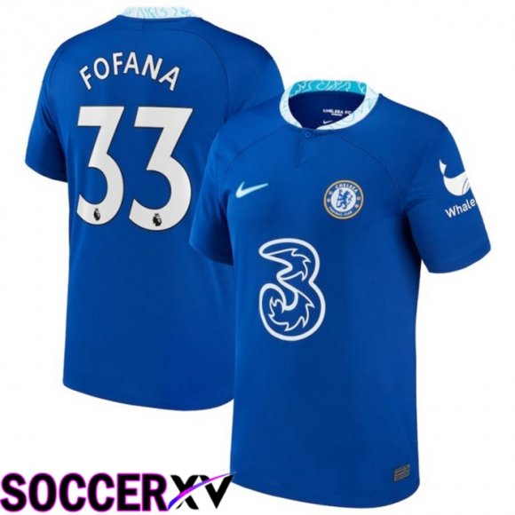 FC Chelsea（FOFANA 33）Home Jersey 2022/2023