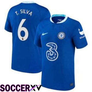 FC Chelsea（T.SILVA 6）Home Jersey 2022/2023