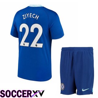 FC Chelsea（ZIYECH 22）Kids Home Jersey 2022/2023