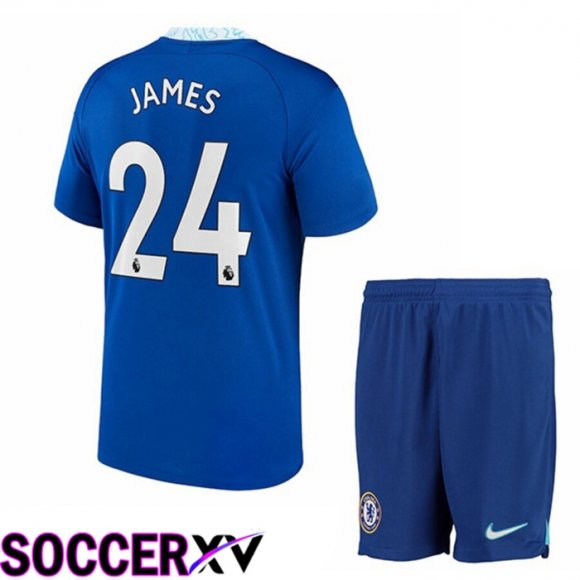 FC Chelsea（JAMES 24）Kids Home Jersey 2022/2023