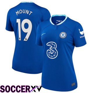 FC Chelsea（MOUNT 19）Womens Home Jersey 2022/2023