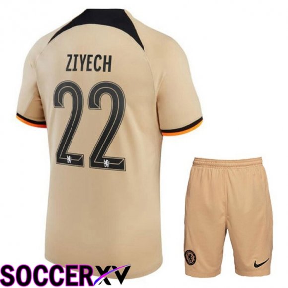 FC Chelsea（ZIYECH 22）Kids Third Jersey 2022/2023