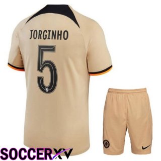 FC Chelsea（JORGINHO 5）Kids Third Jersey 2022/2023