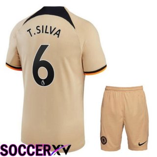 FC Chelsea（T.SILVA 6）Kids Third Jersey 2022/2023