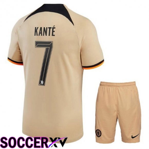 FC Chelsea（KANTÉ 7）Kids Third Jersey 2022/2023