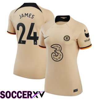 FC Chelsea（JAMES 24）Womens Third Jersey 2022/2023