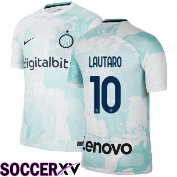 Inter Milan (Lautaro 10) Away Jersey 2022/2023