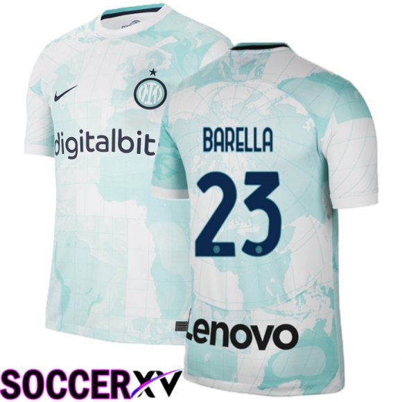 Inter Milan (Barella 23) Away Jersey 2022/2023