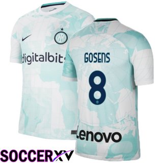 Inter Milan (Gosens 8) Away Jersey 2022/2023