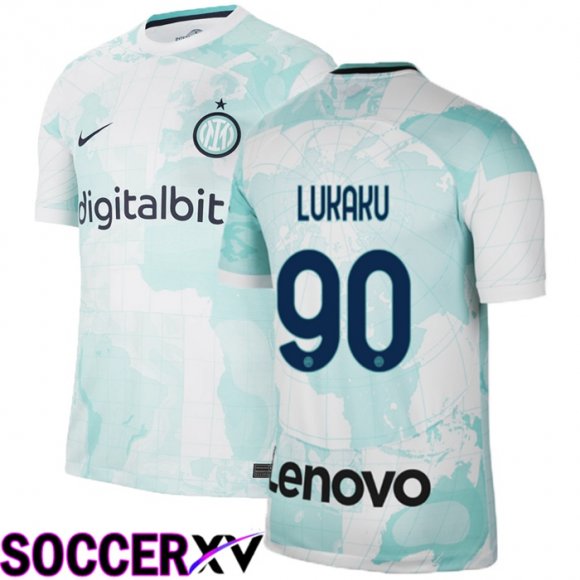 Inter Milan (Lukaku 90) Away Jersey 2022/2023