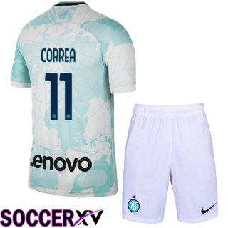 Inter Milan (Correr 11) Kids Away Jersey 2022/2023