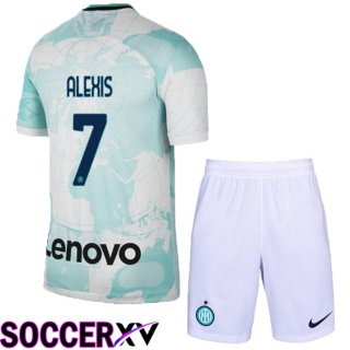 Inter Milan (Alexis 7) Kids Away Jersey 2022/2023