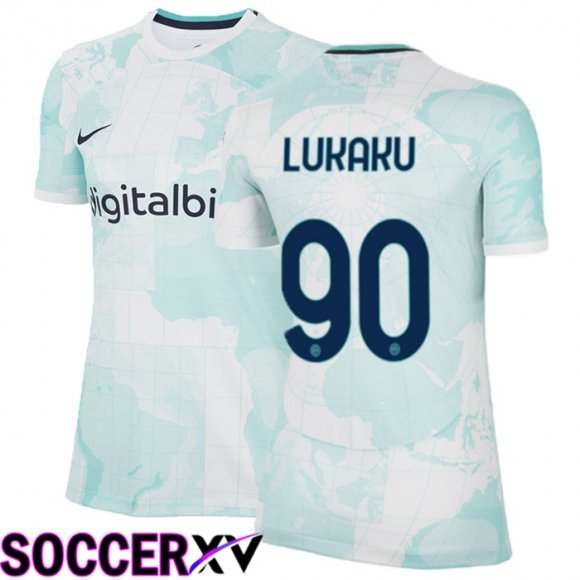 Inter Milan (Lukaku 90) Womens Away Jersey 2022/2023