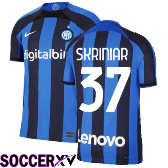 Inter Milan (Skriniar 37) Home Jersey 2022/2023