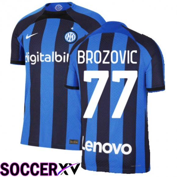 Inter Milan (Brozovic 77) Home Jersey 2022/2023