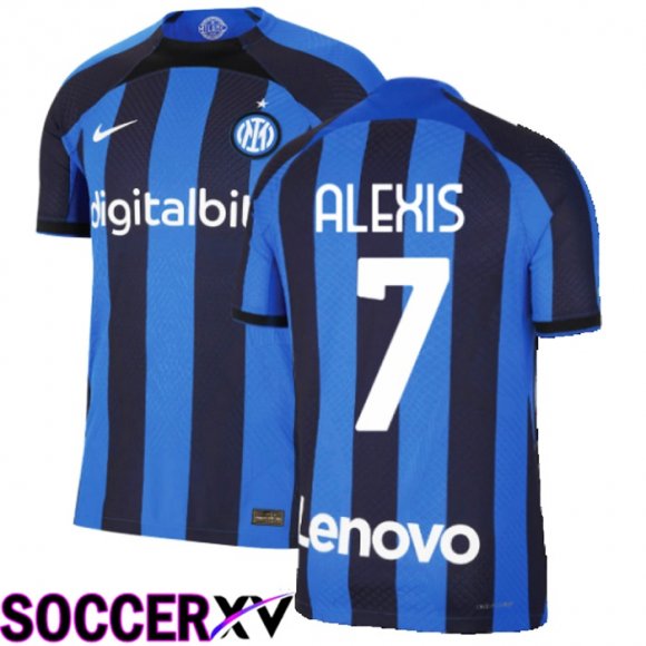 Inter Milan (Alexis 7) Home Jersey 2022/2023