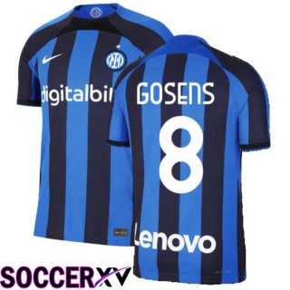 Inter Milan (Gosens 8) Home Jersey 2022/2023