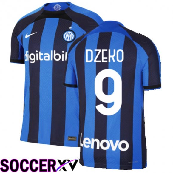 Inter Milan (Dzeko 9) Home Jersey 2022/2023