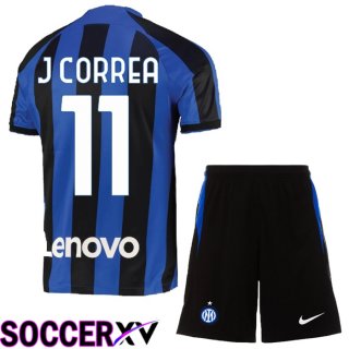 Inter Milan (J Correa 11) Kids Home Jersey 2022/2023