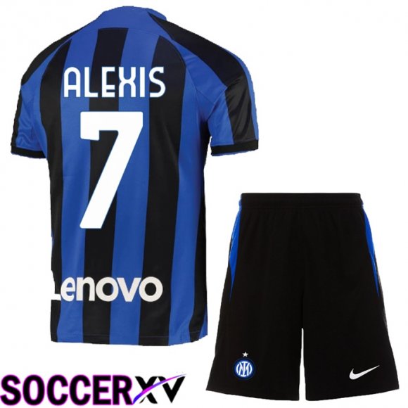 Inter Milan (Alexis 7) Kids Home Jersey 2022/2023