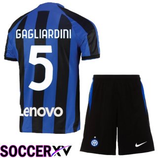 Inter Milan (Gagliardini 5) Kids Home Jersey 2022/2023