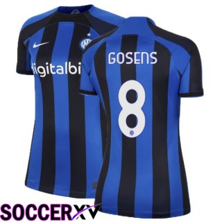 Inter Milan (Gosens 8) Womens Home Jersey 2022/2023