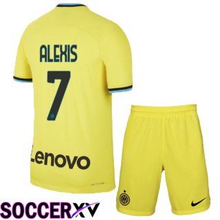 Inter Milan (Alexis 7) Kids Third Jersey 2022/2023