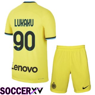 Inter Milan (Lukaku 90) Kids Third Jersey 2022/2023