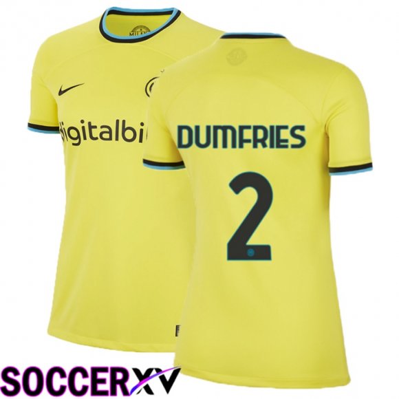 Inter Milan (Dumfries 2) Womens Third Jersey 2022/2023