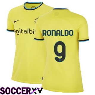 Inter Milan (Ronaldo 9) Womens Third Jersey 2022/2023