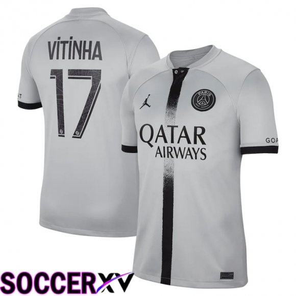 Paris Saint Germain (Vitinha 17) Away Jersey 2022/2023