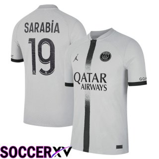 Paris Saint Germain (Sarabia 19) Away Jersey 2022/2023