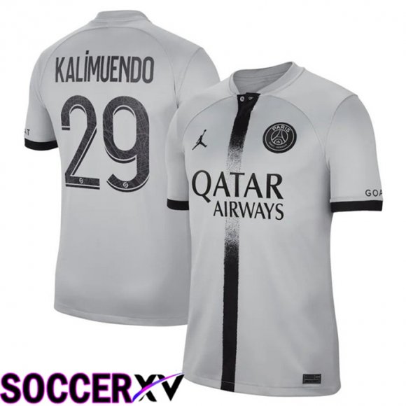 Paris Saint Germain (Kalimuendo 29) Away Jersey 2022/2023