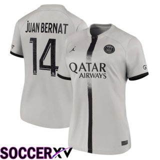 Paris Saint Germain (Juan Bernat 14) Womens Away Jersey 2022/2023