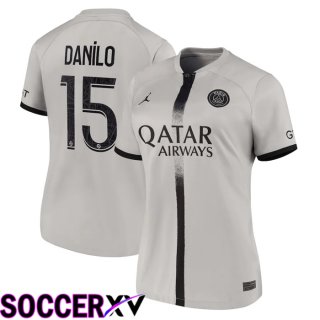 Paris Saint Germain (Danilo 15) Womens Away Jersey 2022/2023