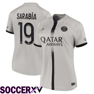 Paris Saint Germain (Sarabia 19) Womens Away Jersey 2022/2023