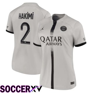 Paris Saint Germain (Hakimi 2) Womens Away Jersey 2022/2023