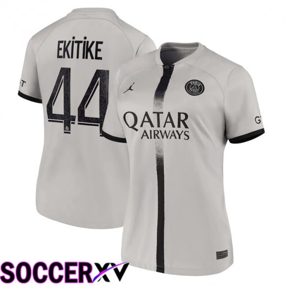 Paris Saint Germain (Ekitike 44) Womens Away Jersey 2022/2023