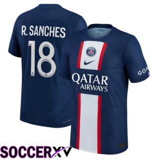 Paris Saint Germain (R.Sanches 18) Home Jersey 2022/2023