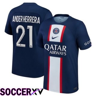 Paris Saint Germain (Ander Herrera 21) Home Jersey 2022/2023