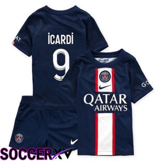 Paris Saint Germain (Icardi 9) Kids Home Jersey 2022/2023