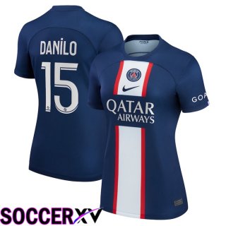 Paris Saint Germain (Danilo 15) Womens Home Jersey 2022/2023