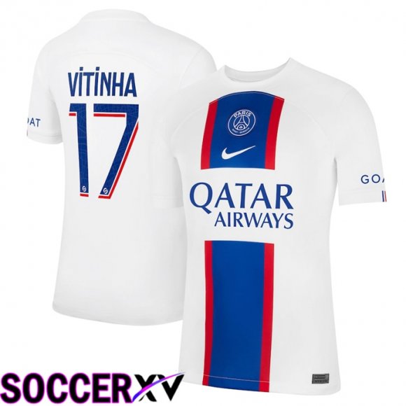 Paris Saint Germain (Vitinha 17) Third Jersey 2022/2023