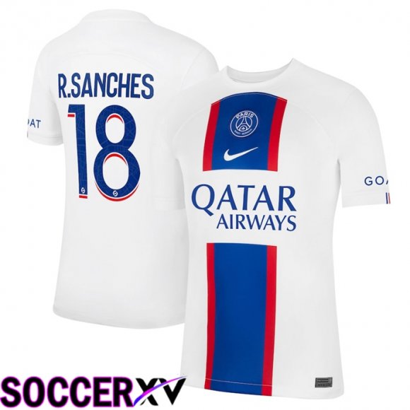 Paris Saint Germain (R.Sanches 18) Third Jersey 2022/2023