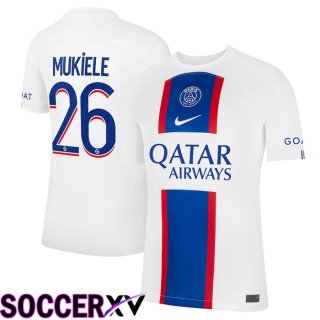 Paris Saint Germain (Mukiele 26) Third Jersey 2022/2023