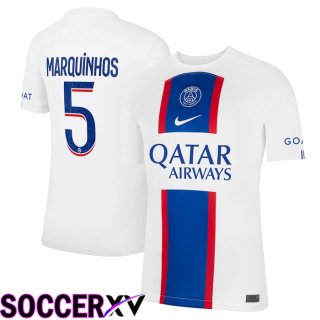 Paris Saint Germain (Marquinhos 5) Third Jersey 2022/2023